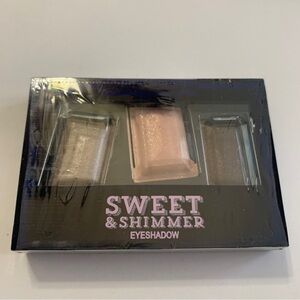 ulta Sweet & Shimmer Eyeshadow trio Jasmine La Belle brown beige & deep brown